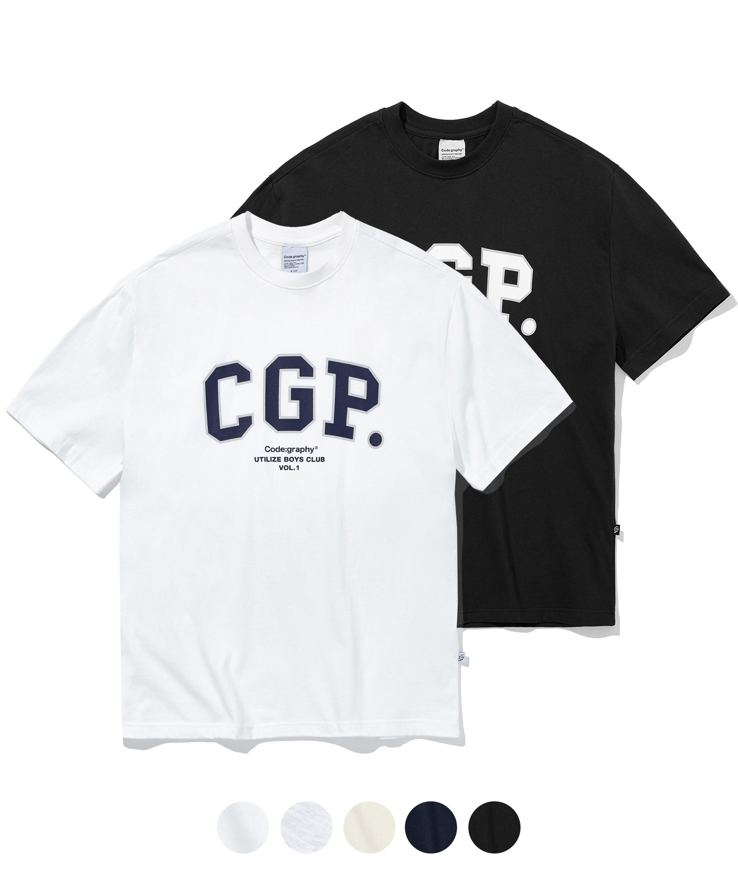 [USA코튼] CGP 아치 로고 티셔츠
